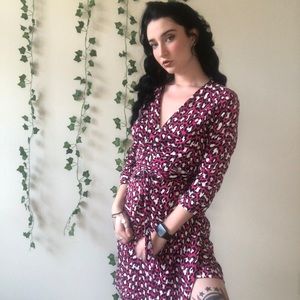 Iconic Diane Von Furstenberg wrap dress